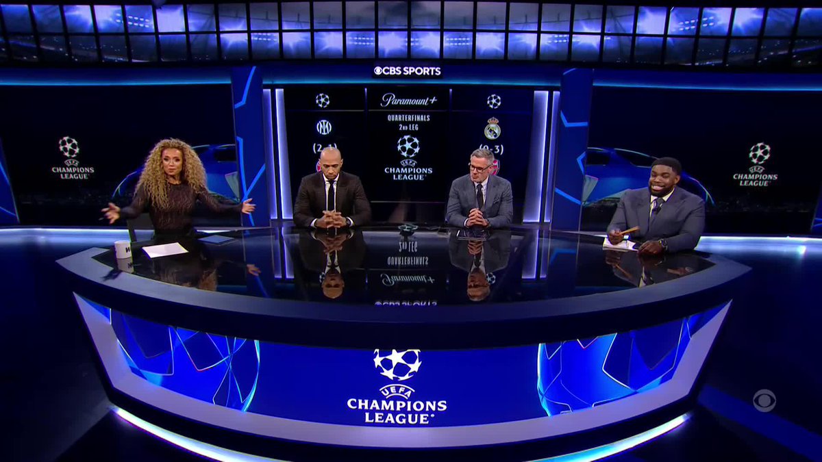 Another #UCL night and the panel is HYPED 🔥
