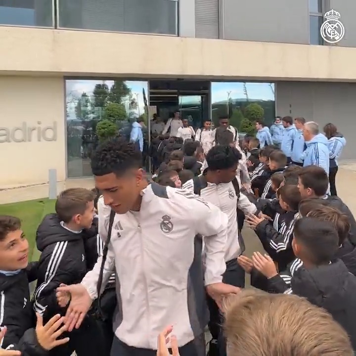 🎥🤍🙏 ¡Así despidió al equipo nuestra cantera! 🗣️ Cantera Real Madrid