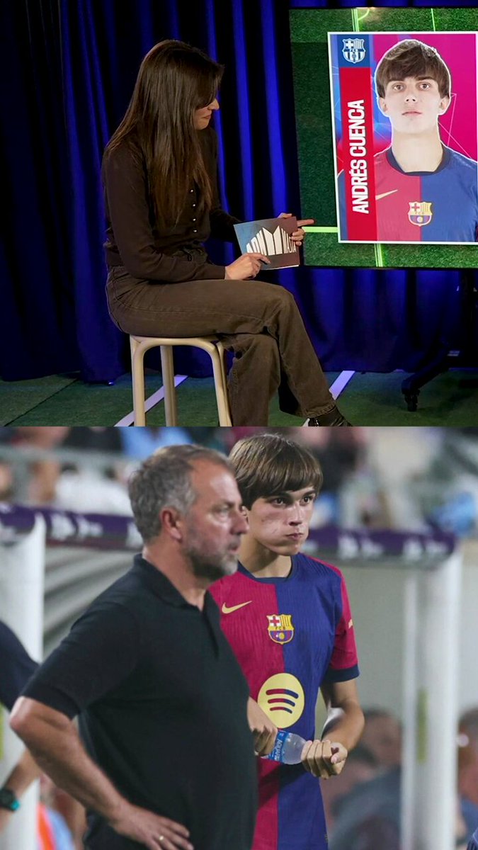 🔴‼️ "A mí el jugador que más me recuerda a Íñigo Martínez es Andrés Cuenca" Andrés Cuenca, central zurdo de la cantera del Barça, del 11 de junio de 2007 (edad 17 años) Jaume Marcet presenta uno de los diamantes de la Masia y vaticina un reencuentro Cubarsí-Andrés Cuenca