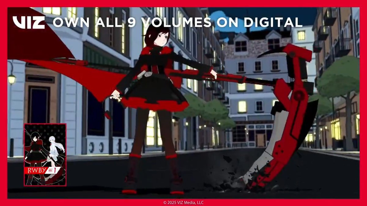 Treat yourself this week… how about a RWBY rewatch? 🍿✨ Catch every battle, dance, and heart-wrenching moment, now on sale until 4/21, on Amazon Prime Video, Apple TV, Fandango at Home, Microsoft Movies & TV, Google TV, and YouTube. Go ahead, hit play, you’ve earned it. 😉