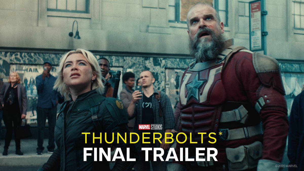 In two weeks, one last shot at redemption ⚡️ See Marvel Studios’ #Thunderbolts* only in theaters May 2. Get tickets now: