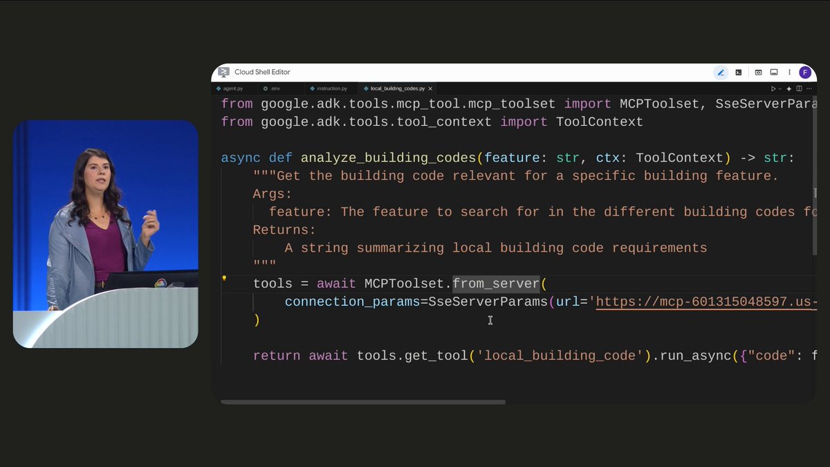 ADK FTW! Learn how to go from >prompt_to agent in this Agent Development Kit (ADK) demo. Our new #OpenSource framework simplifies the process of building agents and sophisticated multi-agent systems while maintaining precise control over agent behavior ↓