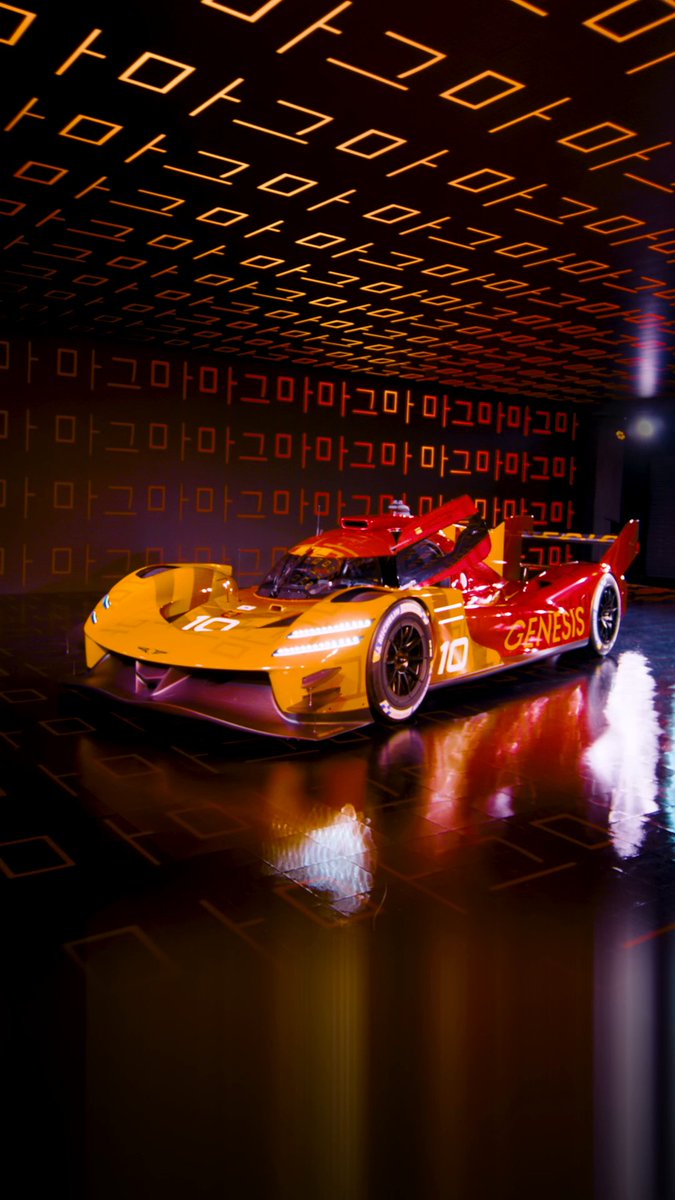 Athletic elegance meets raw performance in the GMR-001 Hypercar. The future of racing is here. We’ll see you on the grid in 2026. #GenesisUSA #GenesisMagma #GMR001