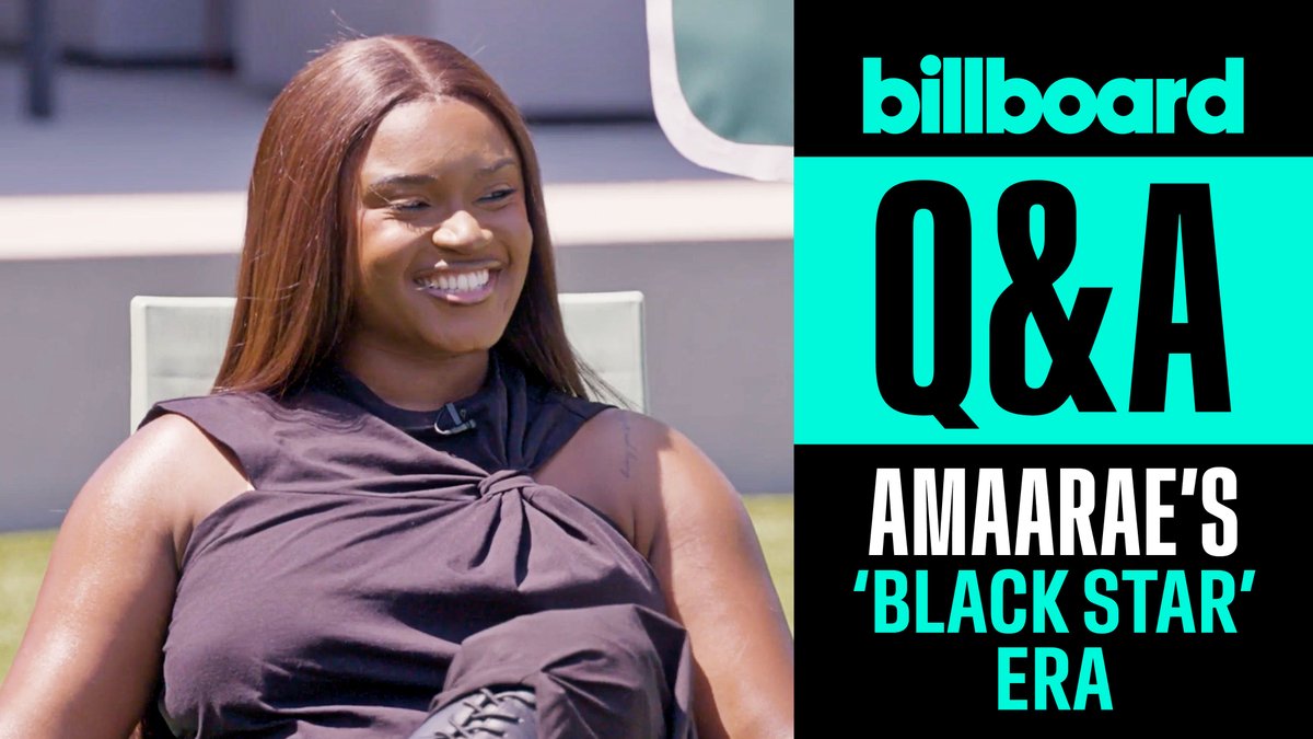 .BLACK STAR is entering her ‘BLACK STAR’ era, &amp; shares her excitement about previewing new music, her history-making Coachella performances, touring with Sabrina Carpenter &amp; Childish Gambino + so much more with #BillboardNews: