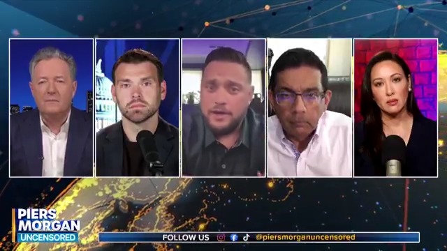 'I came to the country legally... I do see notable difference between Kilmar and Dinesh!' Dinesh D'Souza responds after Mike Nellis points out the possibility of him being deported to his native India. 📺 Piers Morgan | Jack Posobiec | Dinesh D'Souza