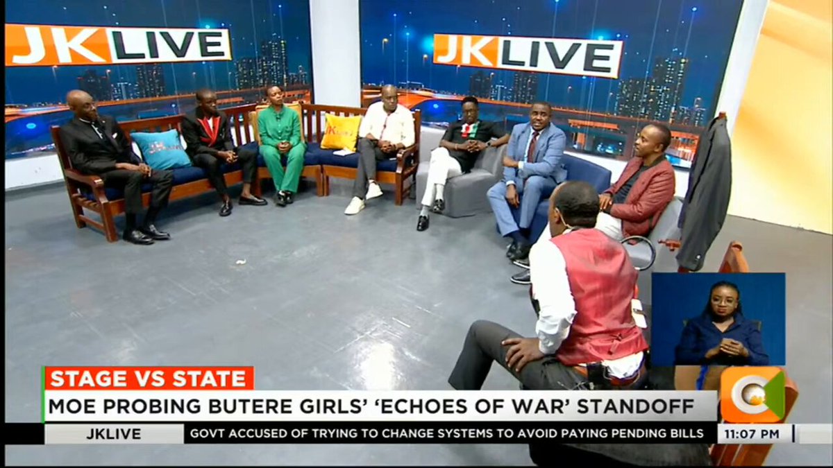 Cleophas Malala: My best creative right now is Kibet Bull but he has been intimidated into silence. Dennis Itumbi was abducted and harassed. Were it not for the creatives who raised their voices on social media, he would not have been released. But now when Kibet Bull is being abducted, Dennis Itumbi is silent because he is seated on the dinning table #JKLive Jeff Koinange, MBS