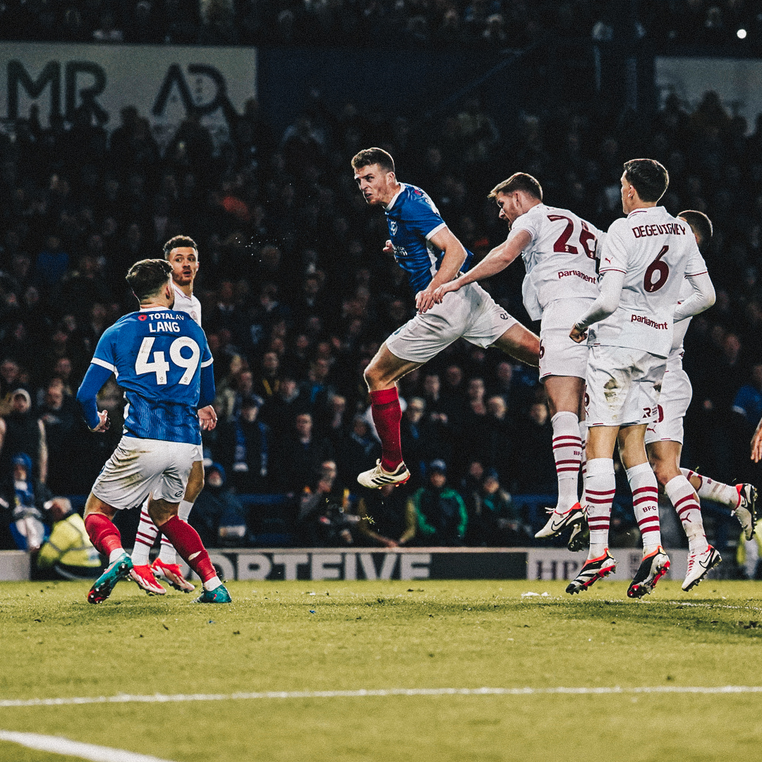 ๐ Writing himself into folklore and sending #Pompey to the Sky Bet Championship. ๐ 89th minute. Sir Conor Shaughnessy.