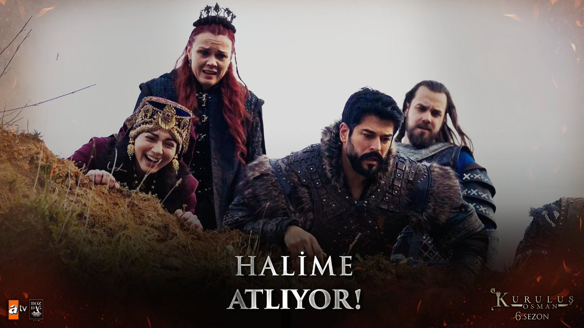“Halime!” #KuruluşOsman heyecan dolu yeni bölümüyle #atv’de devam ediyor! Bozdağ Film atv