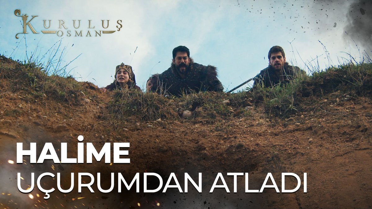 Halime uçurumdan atladı. "Halime, yavrum..." #KuruluşOsman atv