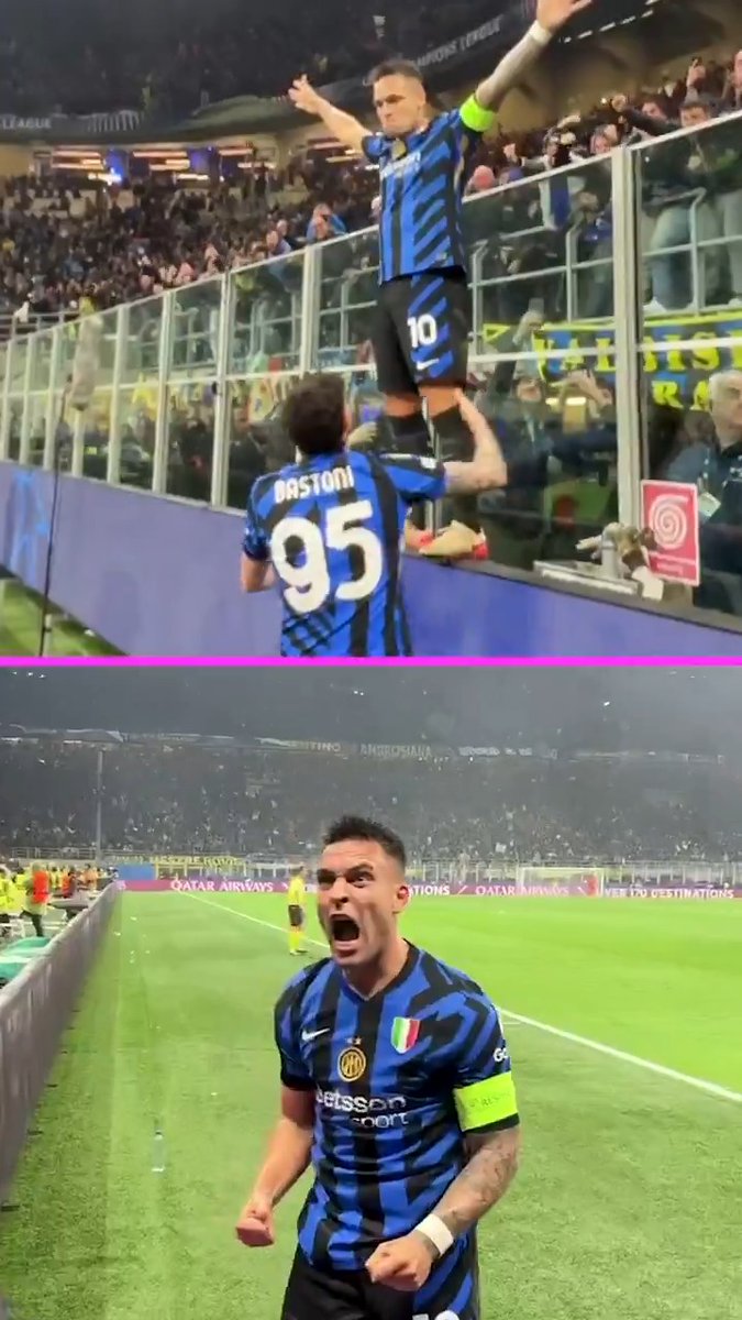 POV: EPIC Scenes at the San Siro as Inter score 2 goals in 3 minutes 🔵⚫️