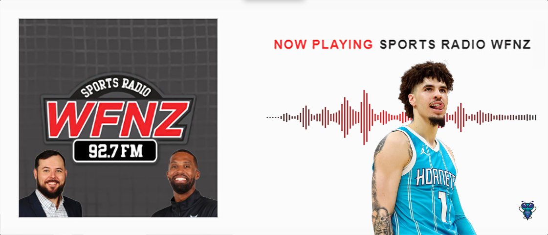 🎙️ Charles Lee to the "trade LaMelo Ball" crowd: "I'm one of his biggest fans and supporters. I love what Melo gave our team this year. People can say whatever they want about him, but I witnessed a guy who, in the face of adversity, was purposeful and intentional every time he came to work." "Jeff (Peterson) and I have talked a lot about what his growth has looked like, and I know he's going to keep making progress because he's committed to the process." 📻 Full response to Kyle Bailey on Sports Radio WFNZ ⤵️