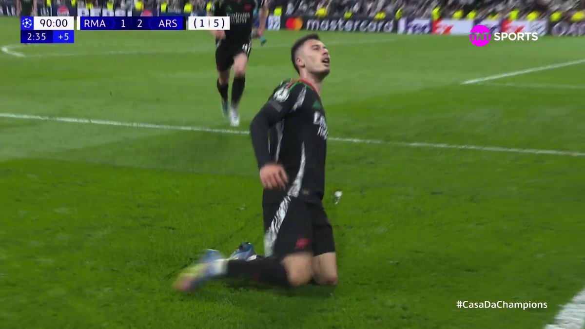 GABRIEL MARTINELLI ELIMINANDO DE VEZ O REAL MADRID DA CHAMPIONS!