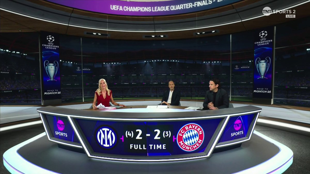"This feels like Inter's year" 👀 The panel discuss Inter's chances at winning the tournament after overcoming Bayern Munich 🏆 🎙️ Lynsey Hipgrave | 📺 TNT Sports & discovery+ UK