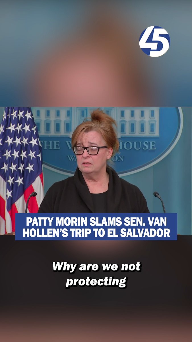 BREAKING: Patty Morin, mother of slain Maryland woman Rachel Morin, slams Sen. Chris Van Hollen's trip to El Salvador. "Why does [Abrego Garcia] have more right than I do?" MORE: