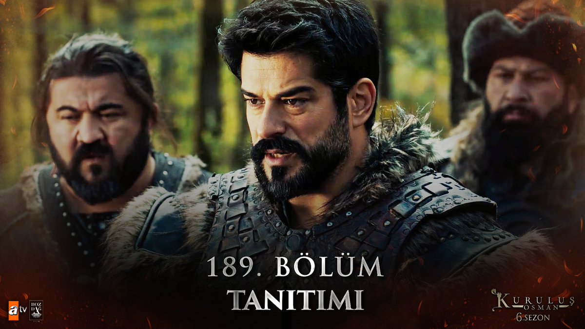 “Ne kağıt dinlerim, ne mühür dinlerim. Seni burada gebertirim!" 189. Bölüm Tanıtımı💥 #KuruluşOsman yeni bölümüyle Çarşamba 20.00’de atv’de! ⚔️ "I don't care about papers or seals. I'll kill you right here!” Episode 189 - Teaser 💥 atv Bozdağ Film