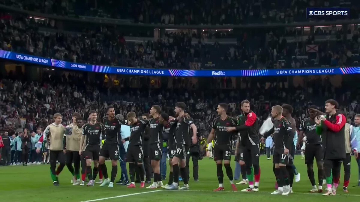 "The way Arsenal played today, Real Madrid didn't have a chance." Thierry Henry heaps the praise on Arsenal after beating Real Madrid in both legs 🔥