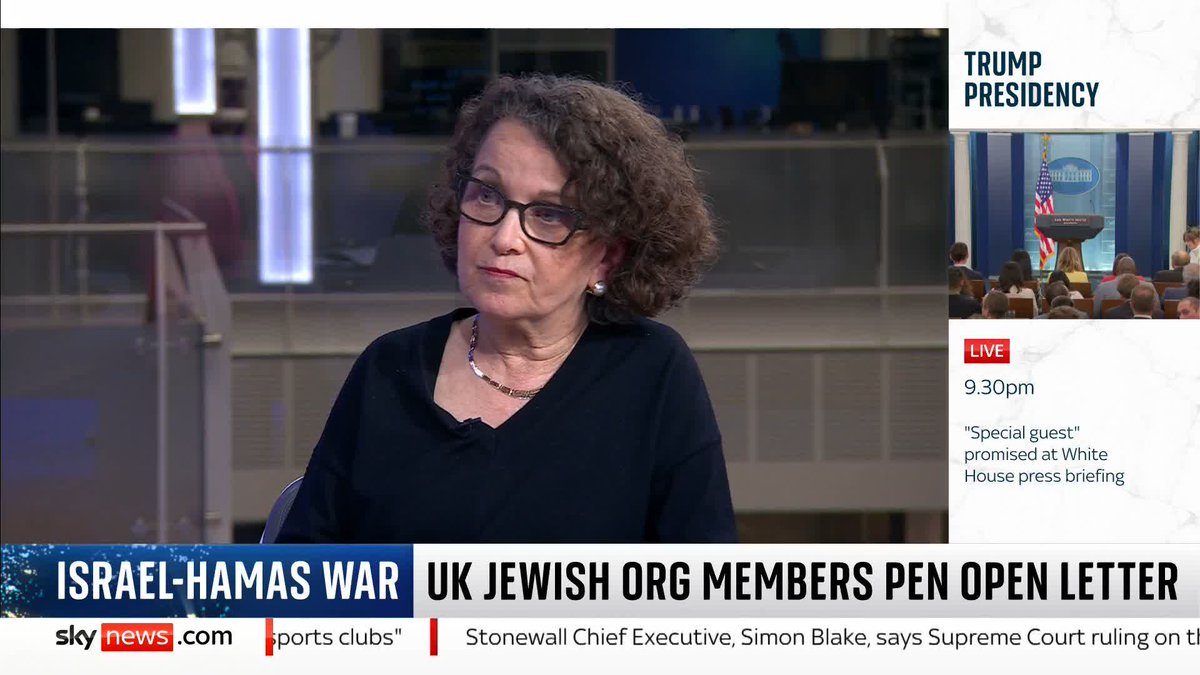 'This isn't Israel staying strong. It's Israel taking its reputation through the mud internationally.' Member of The Board of Deputies of British Jews Harriet Goldenberg speaks about her open letter to Israel that condemns the war in Gaza.