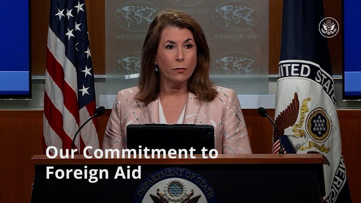 Our commitment to foreign aid hasn't changed. It is our nature as Americans! We are a country with incredible resources and incredible responsibilities that we don't shy away from. But foreign aid has to be done properly and in alignment with what's great for the United States.