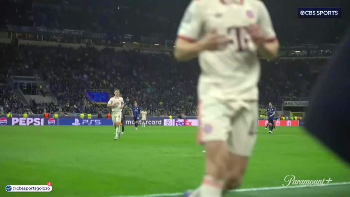 Tensions were boiling over 😳 Josip Stanišić shoved a ball boy to get the game going 👀