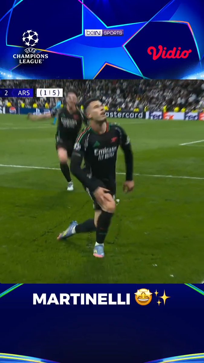 GABRIEL MARTINELLI KILL THE GAME vs KING UCL!! REMONTADA ❌️ ARSENAL DUA KALI KETEMU REAL MADRID DI FASE KNOCKOUT, DUA KALI MENYINGKIRKAN REAL MADRID.