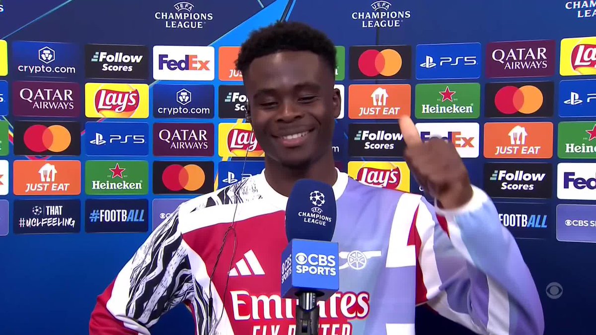 UCL semifinalist... Bukayo Saka 👏