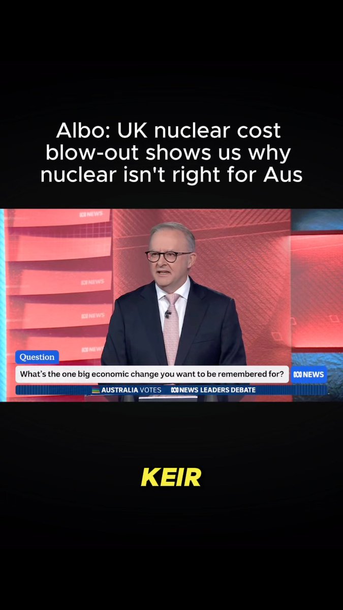 Last night the PM gaslit people into thinking Keir Starmer regrets using nuclear power. This is what Keir has actually said: “We're firing up nuclear power to drive growth, jobs and more affordable energy - putting money back in your pocket”