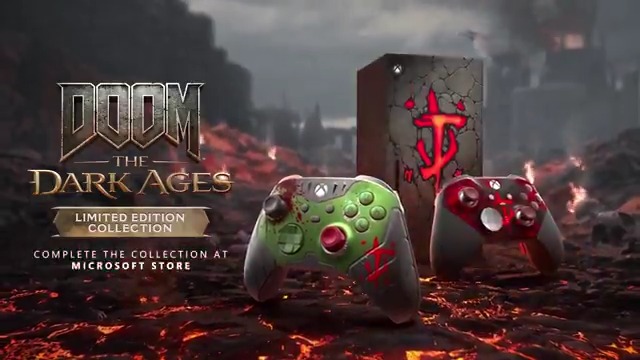 Doom: The Dark Ages launches on May 14! Here's a look at the Doom-themed Xbox accessories up for preorder now: