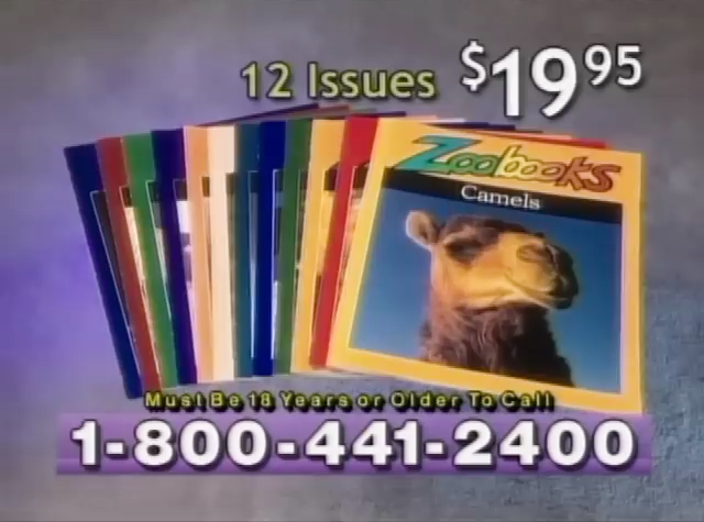 Zoobooks commercial (2001)