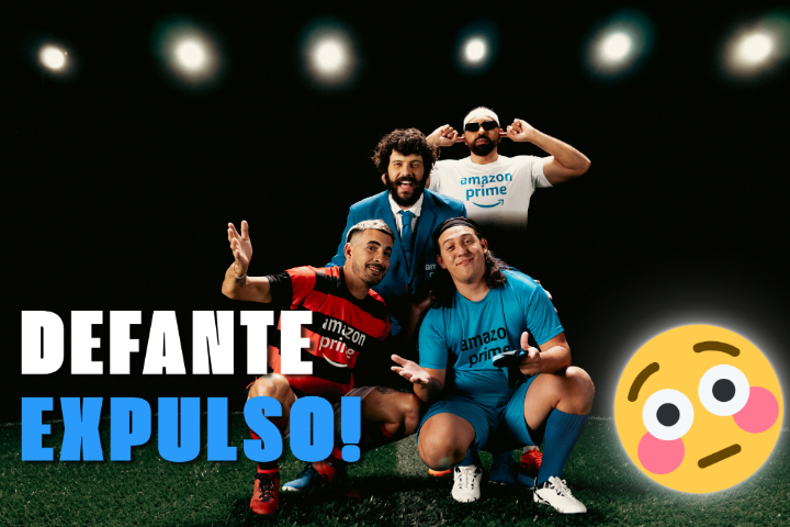 Se ficou na minha cabeça, vai ficar na de vocês também… 🤪 🎶 #DefanteExpulso #Brasileirão #CampeonatoBrasileiro #Futebol #INTxPAL #Internacional #Palmeiras #FutebolAoVivo #EsporteéNoAmazonPrime