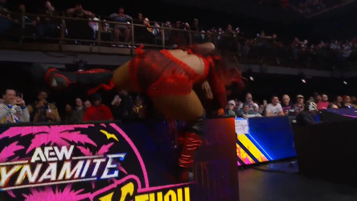 What WON'T these women do to get the win!? Watch #AEWDynamite LIVE on TBS &amp; MAX Mercedes Moné Varnado | Athena is ROH & All Elite!