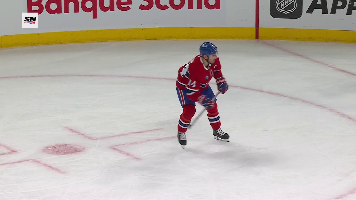 THE CAPTAIN!! 💪 Nick Suzuki's 30th of the season gives the Canadiens Montréal the lead again! 📺: Sportsnet or stream on Sportsnet+ ➡️