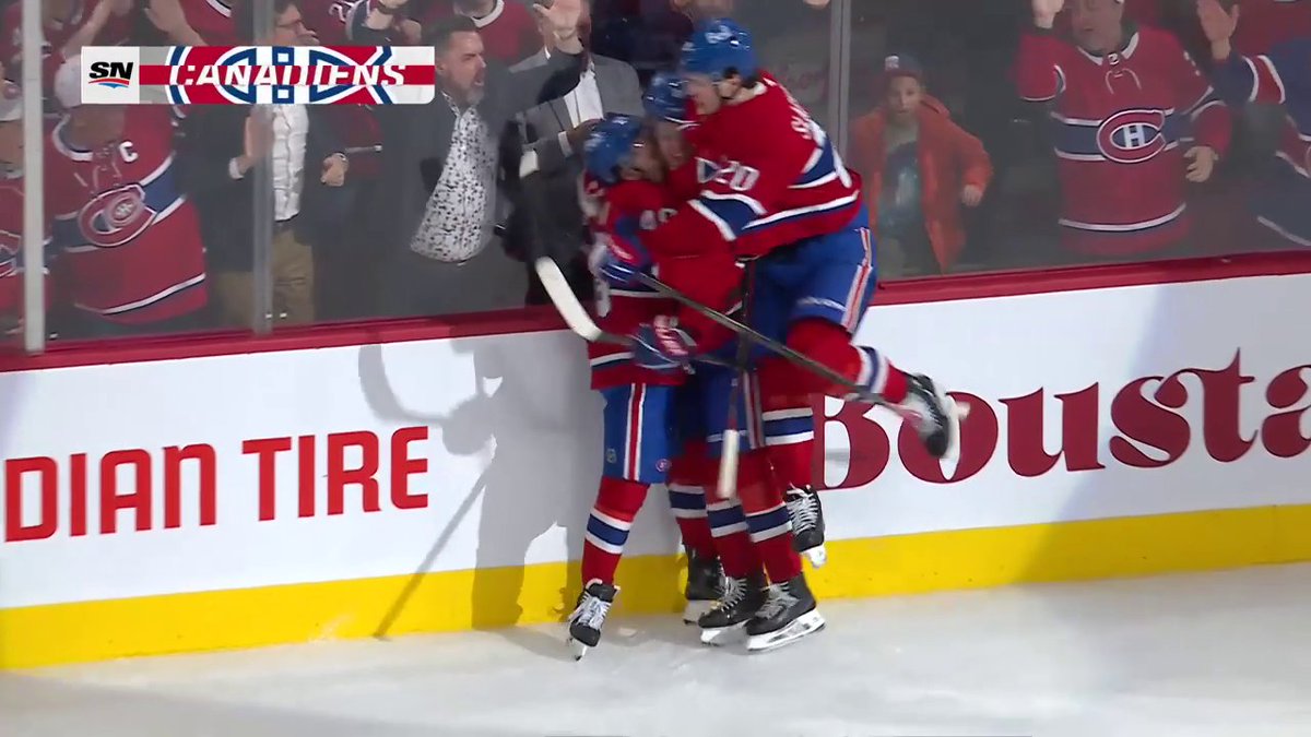 Kaiden Guhle's got his second of the night! The Habs are up by two! ✌️ 📺: Sportsnet or stream on Sportsnet+ ➡️