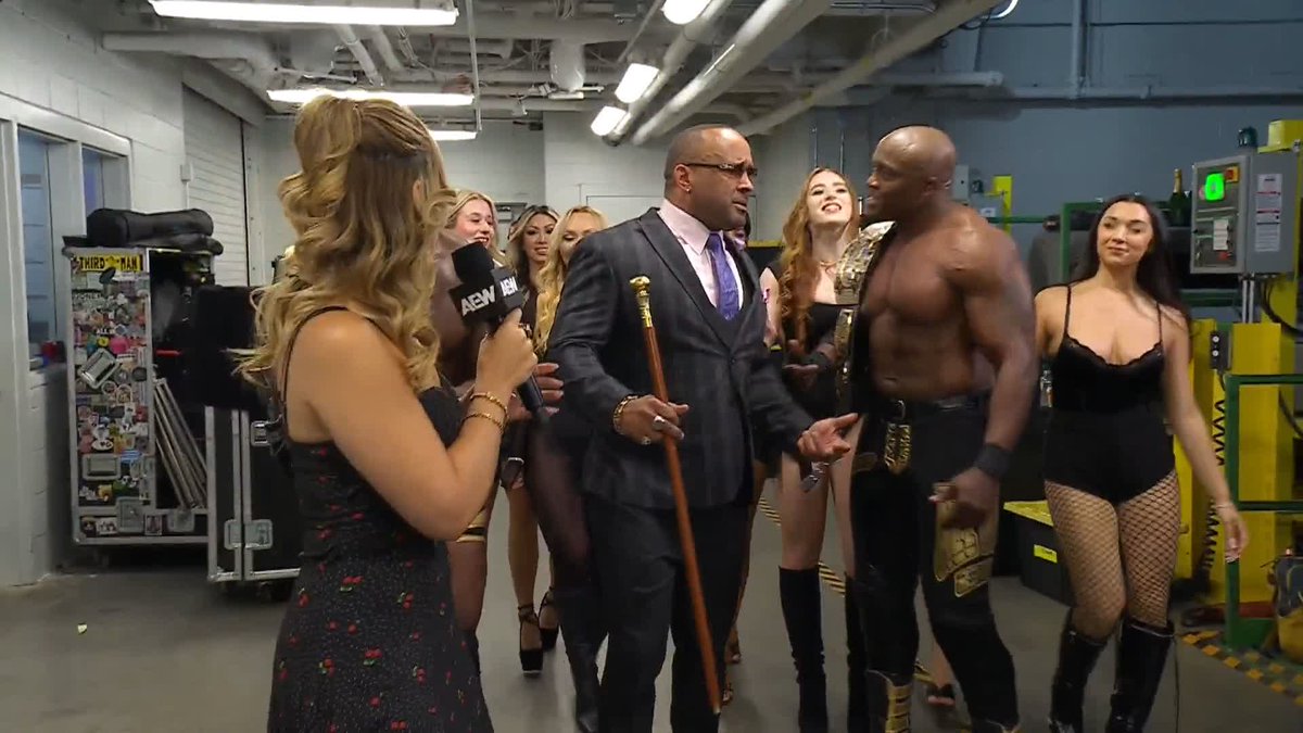 "All I'm asking...is ease up" Can MVP convince the AEW World Tag Team Champions to let MJF join The Hurt Syndicate? Watch #AEWDynamite LIVE on TBS &amp; MAX Shelton J. Benjamin | MVP | Bobby Lashley
