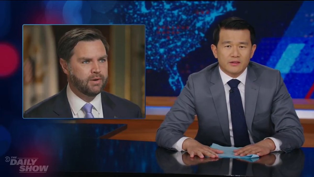While China is hitting back hard in the trade war, JD Vance is busy fighting a shade war
