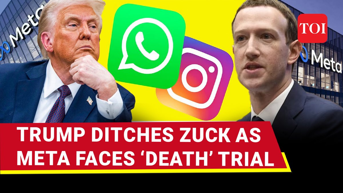 #MarkZuckerberg faces trial to break up #Meta empire after $1M to #DonaldTrump campaign, $450M bribe attempt Watch