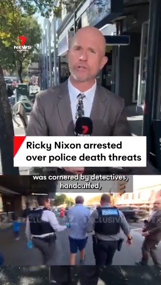 EXCLUSIVE: Disgraced AFL player agent Ricky Nixon has been arrested over a series of alleged threatening social media posts. Paul Dowsley #rickynixon #AFL #arrest #7NEWS