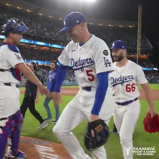Victory formation! Dodgers x Yaamava' Resort & Casino