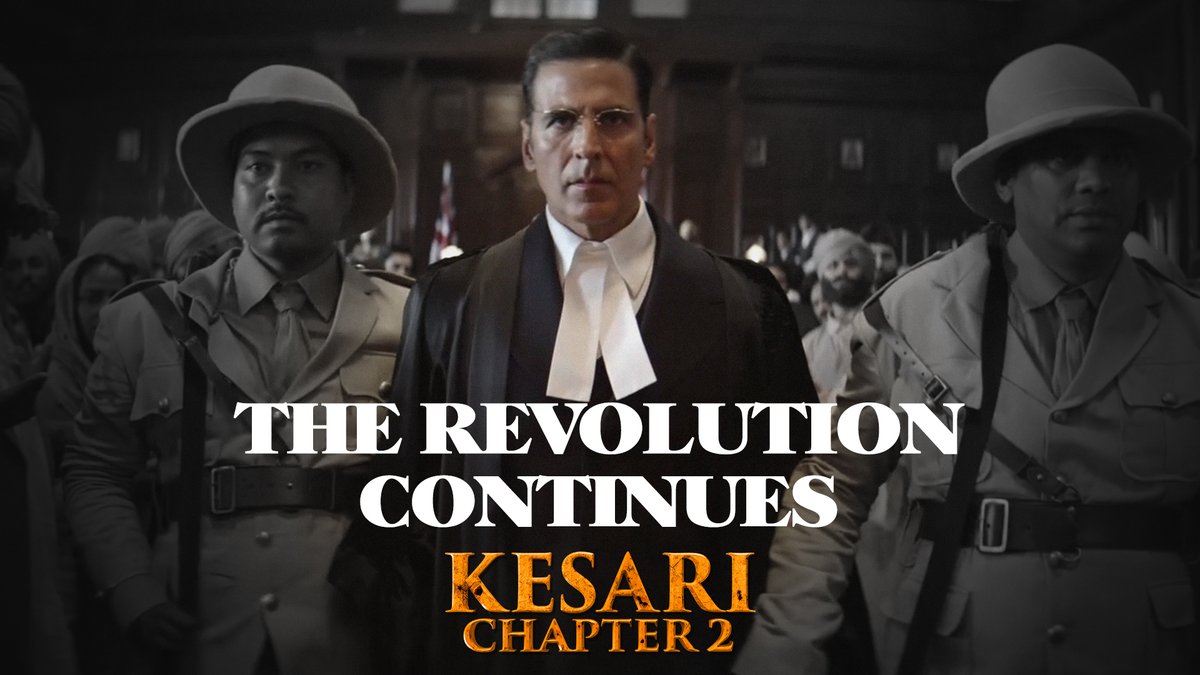 Every battle writes a story, but this one redefined history. Book your tickets now : #KesariChapter2 in cinemas tomorrow, worldwide.