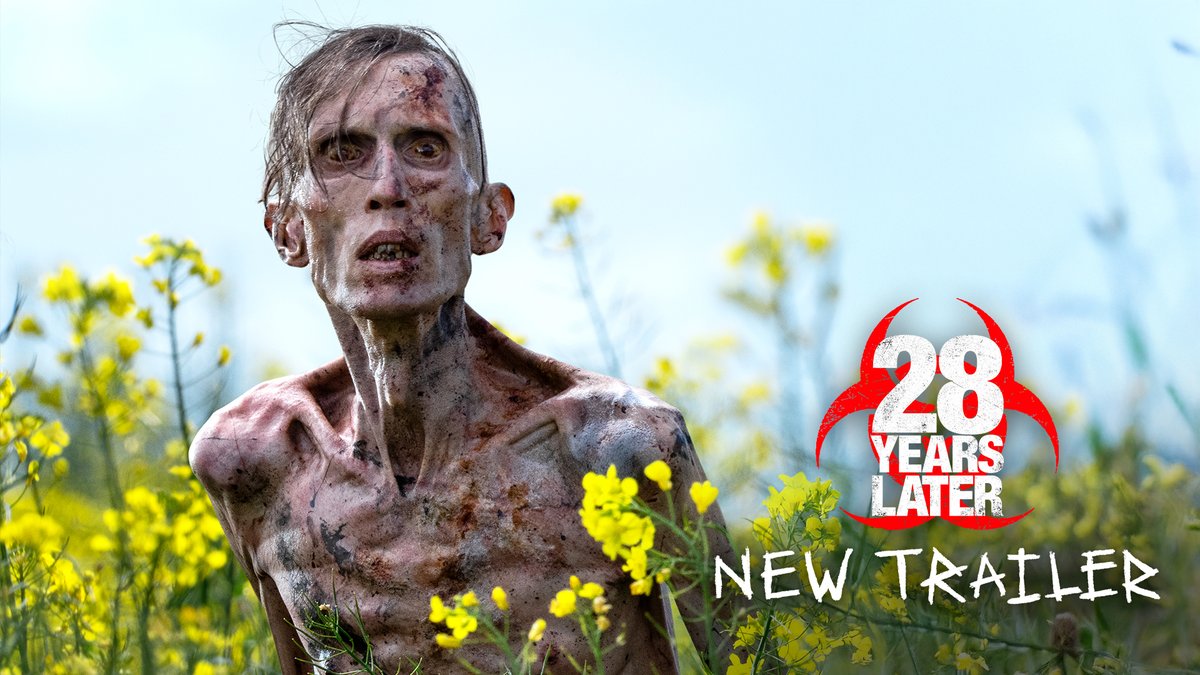 New trailer. Danny Boyle and Alex Garland reunite for #28YearsLater – exclusively in movie theatres 6.20.