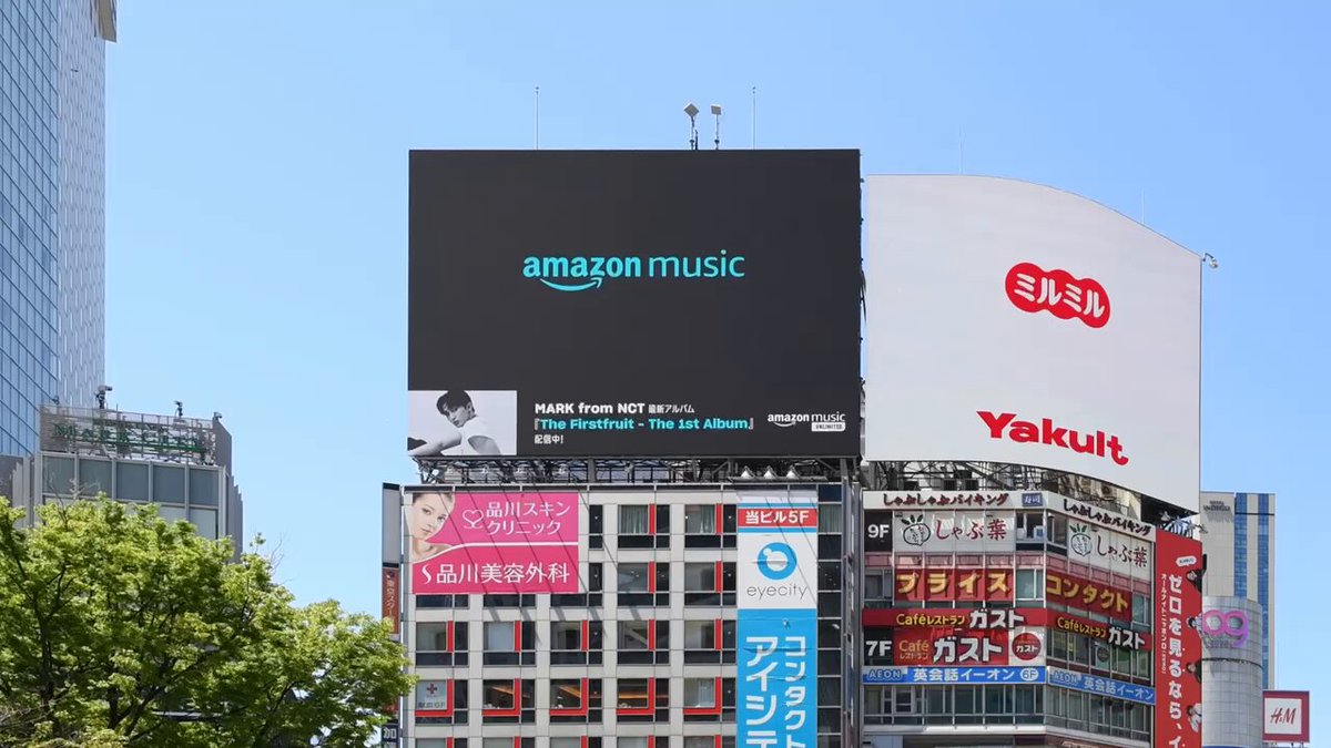 Thank you Amazon Music（アマゾンミュージック） for the amazing billboard! 🫑 Amazon Music #MARK #마크 #MARK_1999 #NCT #NCT127 #NCTDREAM