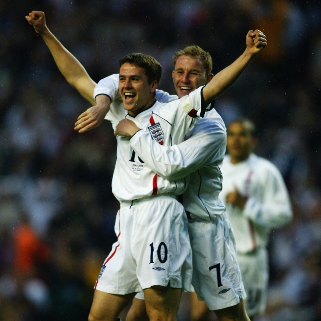 Opening the scoring at Anfield ✨ #OnThisDay in 2002, @TheMichaelOwen captained the #ThreeLions in a 4-0 win over Paraguay 📆⚽