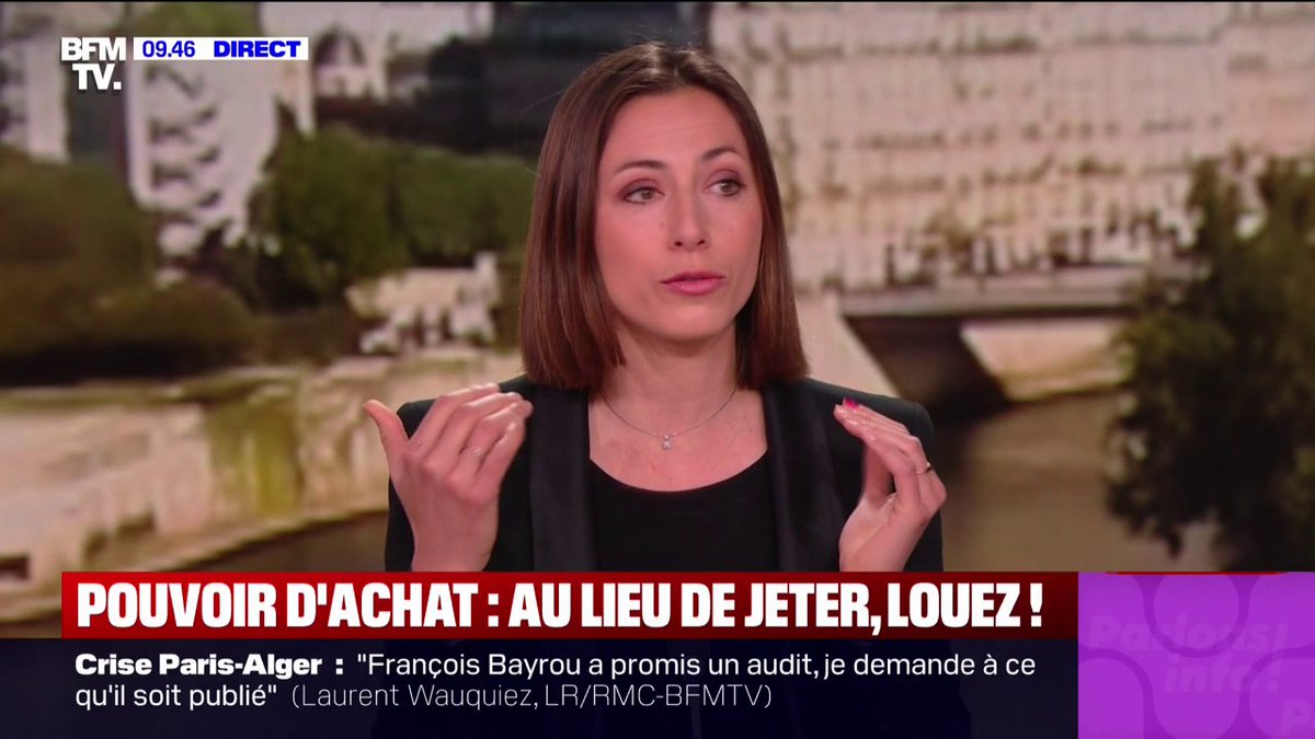 💬 "Au lieu de me dire 'je me rends dans un magasin', je peux très simplement l'emprunter à quelqu'un" Lucie Basch, co-fondatrice de Too Good To Go, lance Poppins, une application qui permet de louer ou emprunter les appareils et objets du quotidien