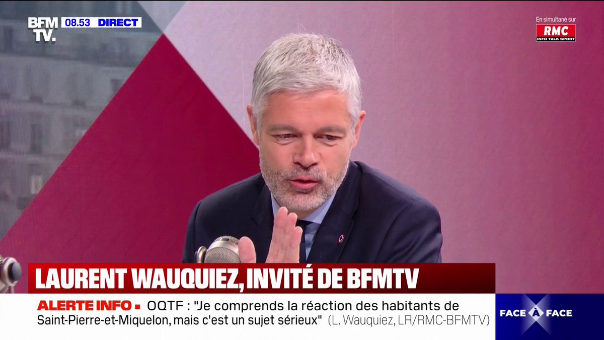 💬 "Je suis attaché à ce qu'on n'aboutisse pas dans une société où on finit par tordre ce qui nous a été transmis par la nature" ➡ Laurent Wauquiez réagit à la décision de la Cour suprême britannique sur la définition légale d'une femme