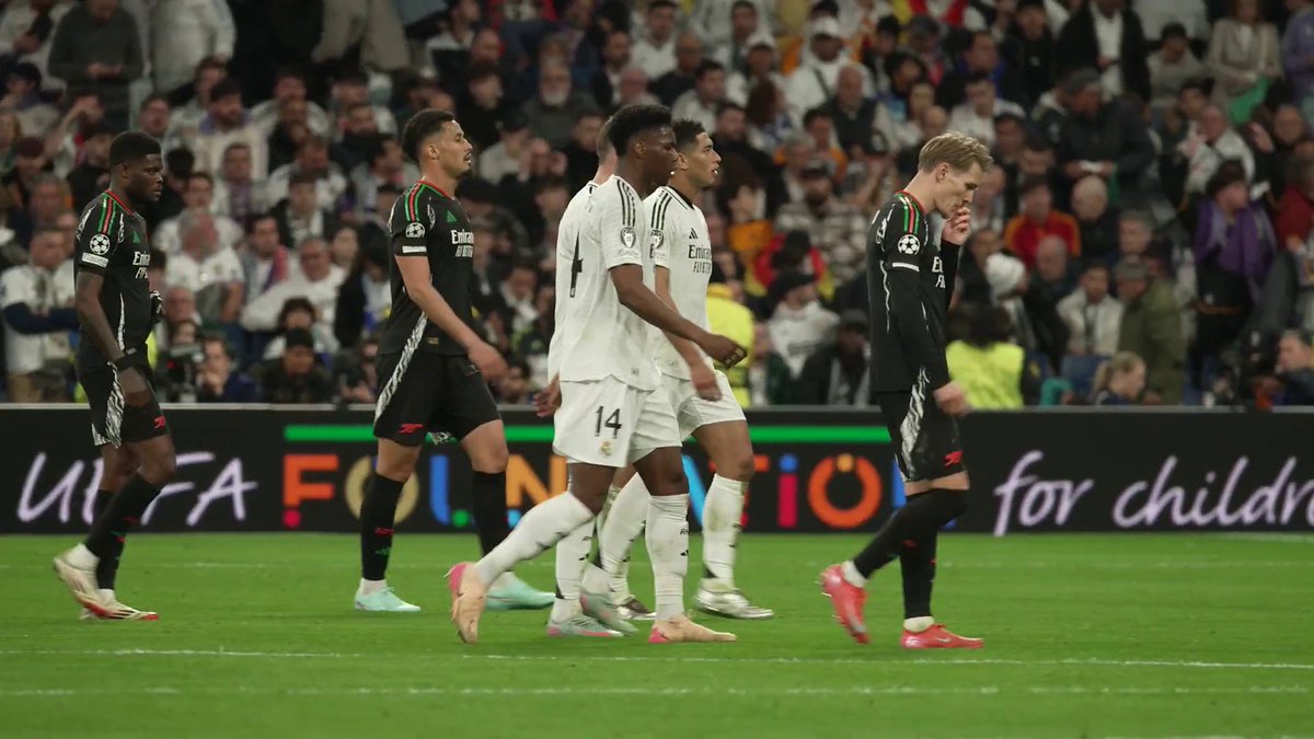 No Filter UCL: Arsenal humble Real Madrid at the Bernabeu ✨