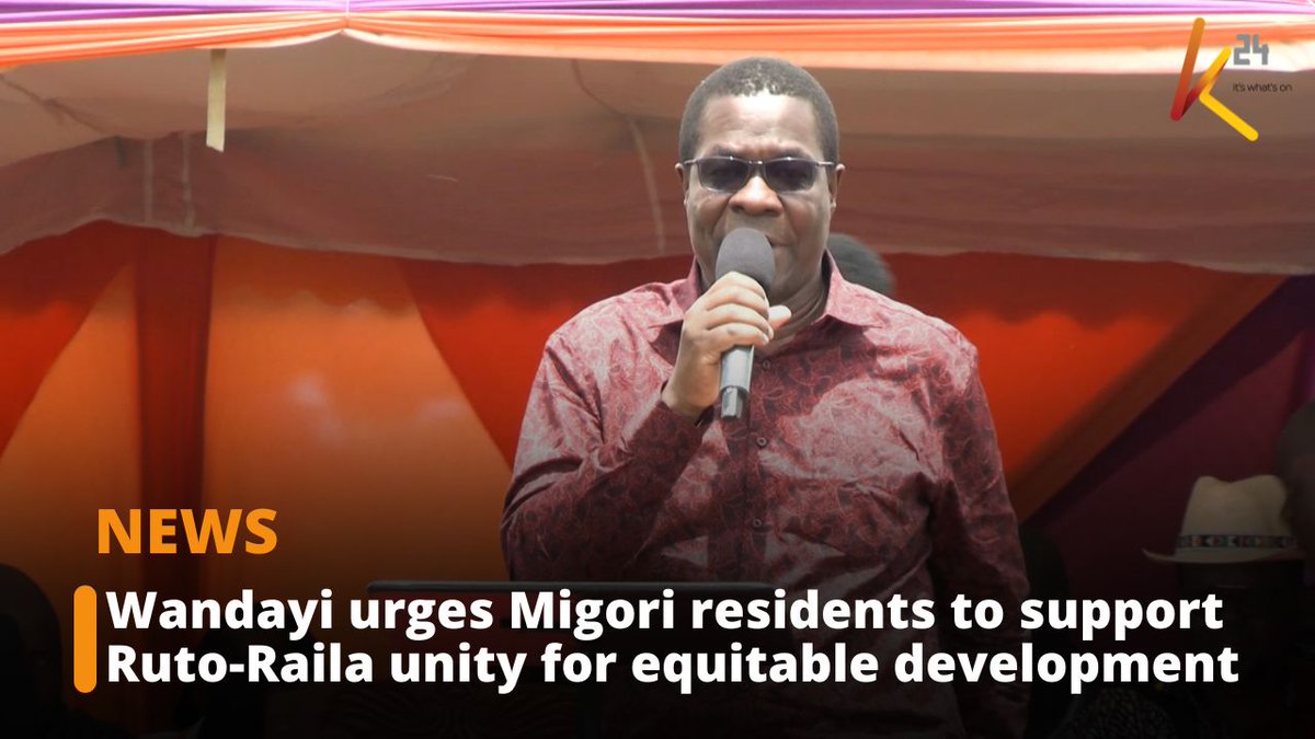 Wandayi urges Migori residents to support Ruto-Raila unity for equitable development