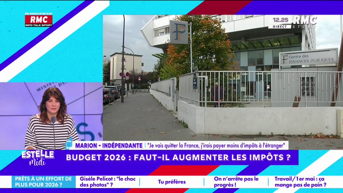 💶 Faut-il augmenter les impôts ? 📞 Marion : "J'en ai marre de payer... Je vais prendre un minimum en France, je montre une structure à l'étranger et je me rémunérerai en dividendes à l'étranger et j'arrêterai de payer ! Je paie 7 000€ d'impôts sur le revenu !" #EstelleMidi