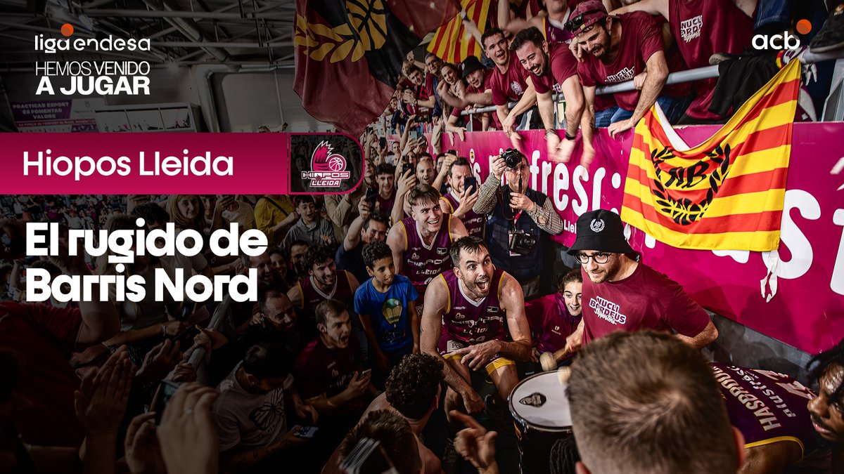 💜 A veces, te topas en el camino con aficiones que te demuestran que 𝙤𝙩𝙧𝙖 𝙛𝙤𝙧𝙢𝙖 𝙙𝙚 𝙫𝙞𝙫𝙞𝙧 𝙚𝙡 𝙗𝙖𝙡𝙤𝙣𝙘𝙚𝙨𝙩𝙤 es posible. El regalo que iLERNA LLEIDA y el Barris nos han hecho esta temporada a todos los que amamos la #LigaEndesa... no tiene precio. ¡ENORMES!👏