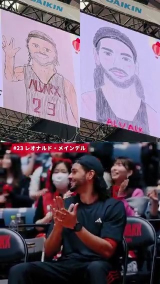 キッズ画伯たちが描く選手の似顔絵にみんなのリアクションは…🫢💭 #アルバルク東京 #WE #ONERISE #Bリーグ #バスケ