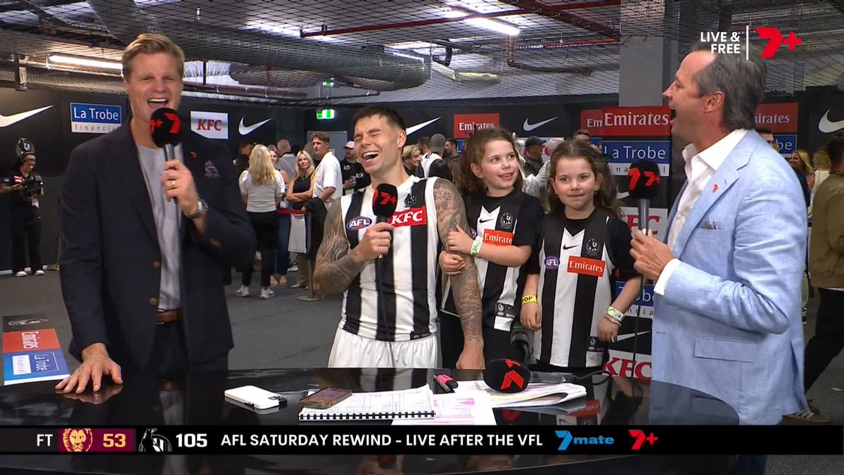 Wholesome TV 🥹 #AFLLionsPies