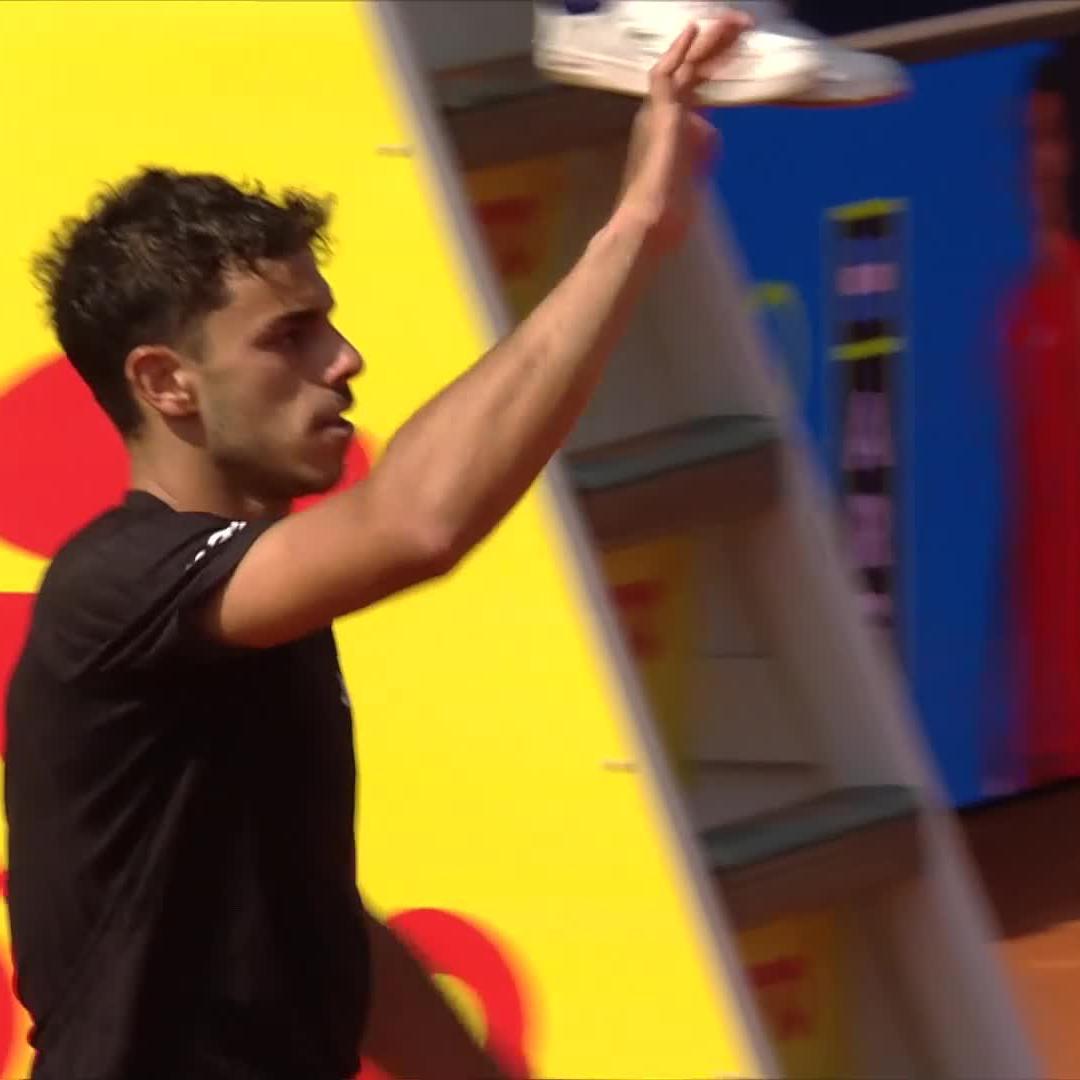 Sealed with an Ace ⚡ Francisco Cerúndolo is a man in form as he beats Shevchenko 6-3 6-2 taking his total games lost in Munich to 7 🤝 #BMWOpen